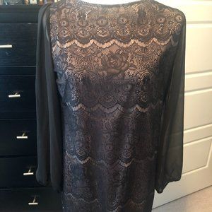 Black Lace Dress- Details are STUNNING!!